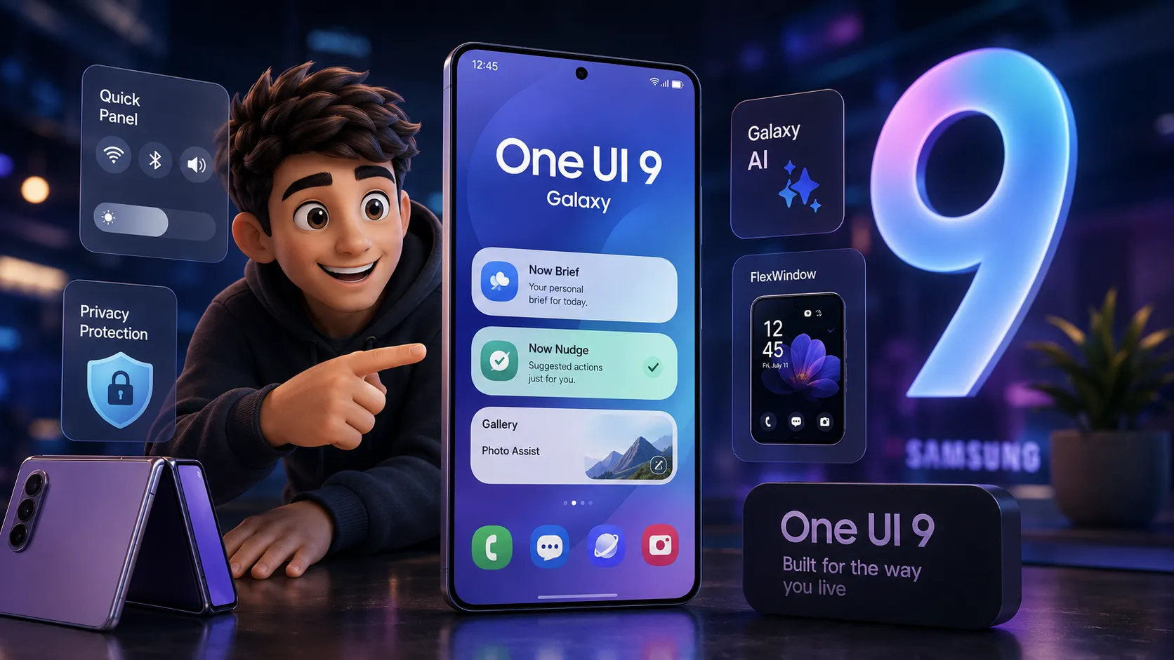 One UI 9: أهم الميزات الجديدة القادمة لهواتف سامسونج جالاكسي