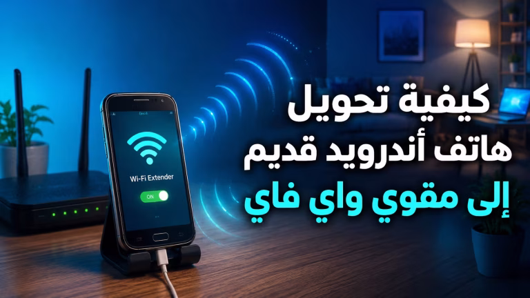 كيفية تحويل هاتف أندرويد قديم إلى مقوي واي فاي
