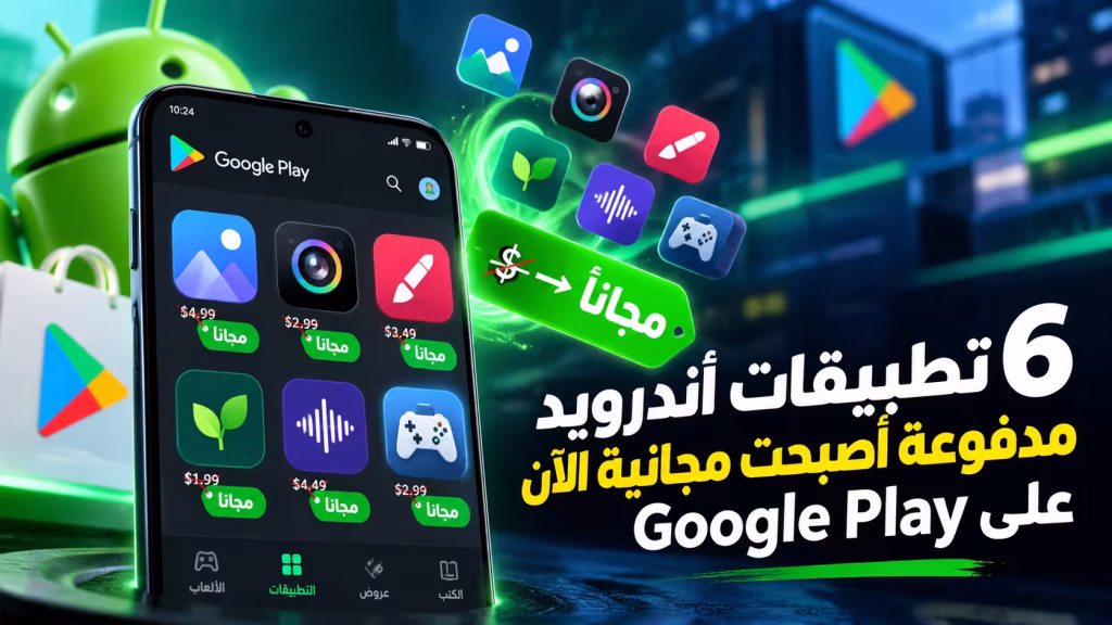 6 تطبيقات أندرويد مدفوعة أصبحت مجانية الآن على Google Play